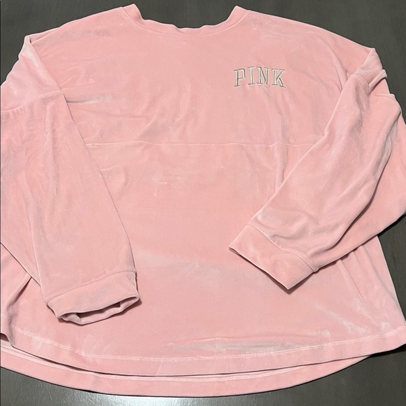 PINK Victoria's Secret Blush Pullover velour lounge set size XXL - Picture 13 of 13